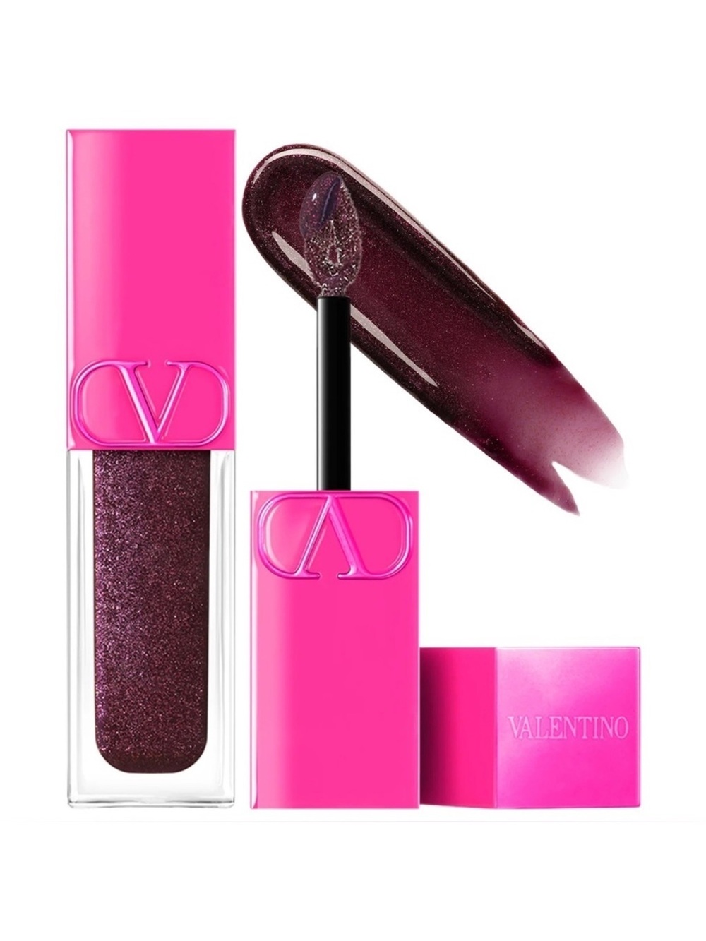 BNIB Valentino Puffer Gloss in Moonlight Crush